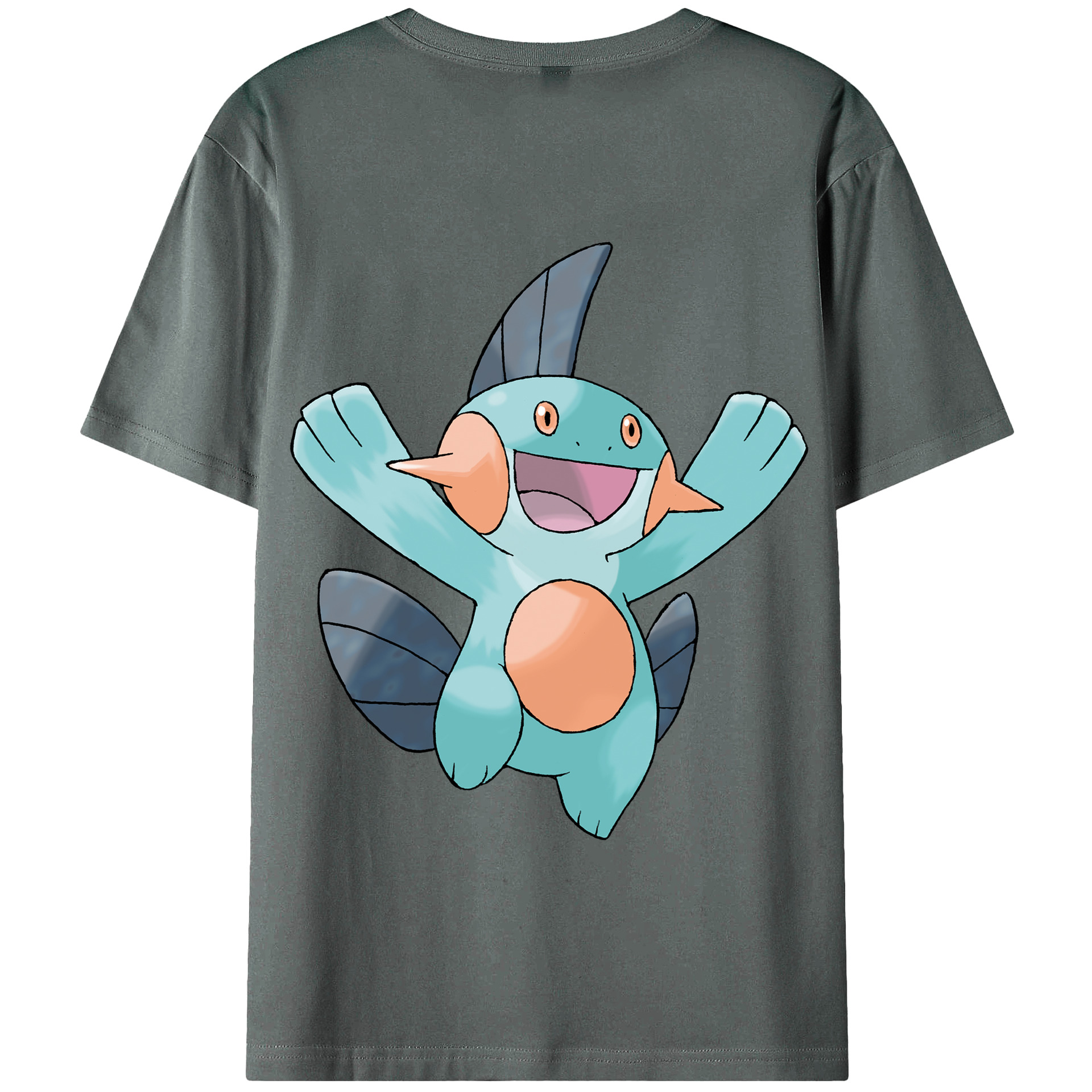 （画像用） ポケットモンスター Pokémon 綿100％半袖Tシャツ（背面プリント）